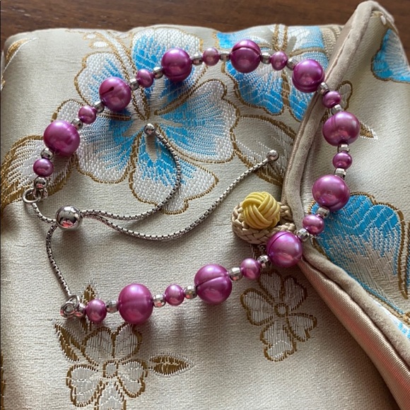 Honora Pearls Bracelet Sterling Silver Adjustable - Picture 7 of 8